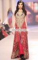MX6606 Cardinal Crinkle Chiffon Raw Silk Wedding Maxi Lehenga