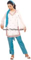 CW84 White Sky Blue Casual Wear