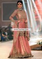 BW6556 Candy Pink Crinkle Chiffon Gharara