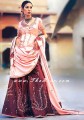 SC037 Coral Brown Party Wear