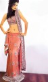 BW8578 Salmon Pink Mermaid Lehenga