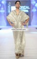 MX6196 Platinum Raw Silk Crepe Silk Crinkle Chiffon Maxi Kaftan