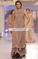 SC6618 Pale Chestnut Crinkle Chiffon Lehenga