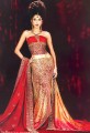 BW8425 Red & Light Yellow Mermaid Lehenga