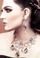CJ211 Dark Brown Gemstones Jewellery