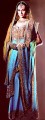 BW8722 Turquoise & Gold Lehenga