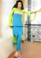 CW651 Parrot Green & Blue Causal Wear