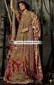 BW6761 Fallow Rosewood Crinkle Chiffon Banarasi Jamawar Lehenga
