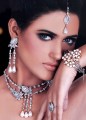 JW247 Rhodium Plated Diamond Like Jewellery