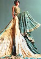 BW8506 Gold & Seagreen Lehenga