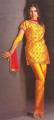 PW767  Dark Orange Party Wear