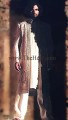 SW416 Splashed White Raw Silk Sherwani