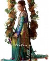 SC6812 Pine Green Party Wear