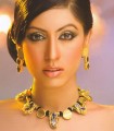 CJ635 Golden And Black Jewellery