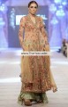 BW6106 Macaroni Cheese Asparagus Crinkle Chiffon Banarasi Jamawar Gharara