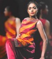 PW8621 Orange And Brick Red Rawsilk Shalwar Kameez