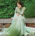 BW6782 Blizzard Blue Crinkle Chiffon Lehenga