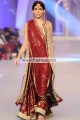 BW7677 Off White Black Maroon Crinkle Chiffon Banarasi Jamawar Sharara