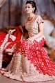 BW6845 Beige Lust Red Lehenga