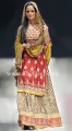 BW7438 Pastel Brown Banarsi Jamawar Lehenga