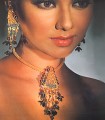 EJ407 Multi Color Gemstone Evening Jewellery