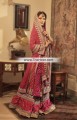 BW7296 Crimson Glory Banarasi Crinkle Chiffon Gharara