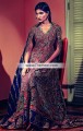 BW6719 Dark Boston University Red Dark Duke Blue Raw Silk Crinkle Chiffon Lehenga