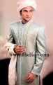 SW422 Light Xanadu Jamawar Sherwani