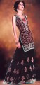SC1091 Black chiffon Party Wear