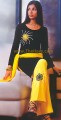  CW307 Black Georgette Casual Wear