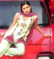 CW418 Pale Green Raw Silk Shalwar Kameez