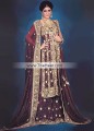 BW6406 Dark Maroon Sondra Lehenga
