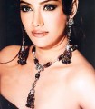 EJ676 Dark Maroon Stones Evening Jewellery