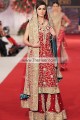BW5425 Upsdell Red Sangria Crinkle Chiffon Sharara